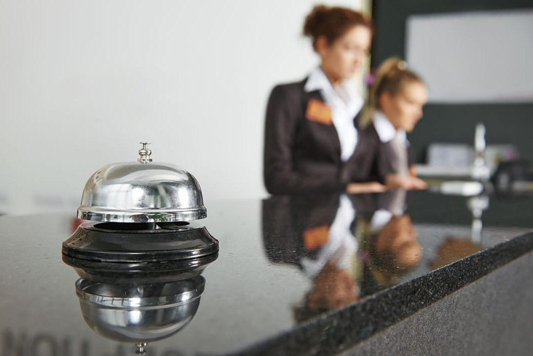 Hotel front desk